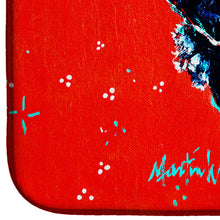 Load image into Gallery viewer, Zee Mr Dish Drying Mat – Absorbent, Artistic Kitchen Essentials