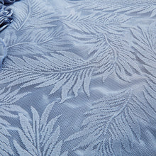 Load image into Gallery viewer, Tache Satin Floral Lace Ruffle Sweet Victorian Luxurious Blue Comforter Set (MZ002B)