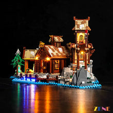 Load image into Gallery viewer, Light Kit for LEGO Viking Village Ideas #21343