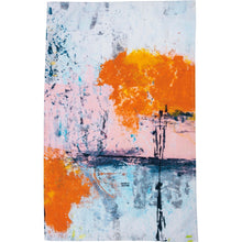 Load image into Gallery viewer, Make It Happen Multicolored Bright Dish Cloth Towel | Abstract Art Tea Towel | Hand Towel