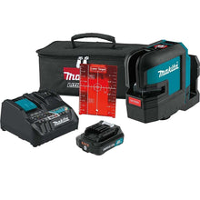 Load image into Gallery viewer, Makita SK105DNAX 12V max CXT Lithium-Ion Cordless Self-Leveling Cross-Line Red Beam Laser Kit (2.0Ah)