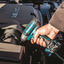 Load image into Gallery viewer, Makita WT04R1 12V max CXT Lithium-Ion Cordless 1/4" Impact Wrench Kit (2.0Ah)