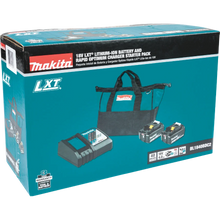 Load image into Gallery viewer, Makita BL1840BDC2 18V LXT® Lithium‑Ion Battery and Rapid Optimum Charger Starter Pack (4.0Ah)
