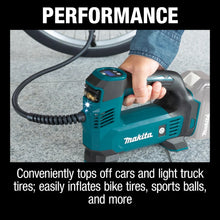 Load image into Gallery viewer, Makita DMP180ZX 18V LXT Lithium Ion Cordless Inflator