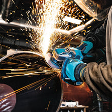 Load image into Gallery viewer, Makita GAG13M1 40V max XGT® Brushless Cordless 4‑1/2" / 5" X‑LOCK Paddle Switch Angle Grinder Kit, with Electric Brake (4.0Ah)