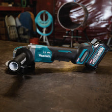 Load image into Gallery viewer, Makita GAG13M1 40V max XGT® Brushless Cordless 4‑1/2" / 5" X‑LOCK Paddle Switch Angle Grinder Kit, with Electric Brake (4.0Ah)