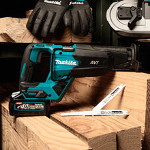 Load image into Gallery viewer, Makita GRJ02M1 40V max XGT® Brushless Cordless AVT® Orbital Recipro Saw Kit (4.0Ah)