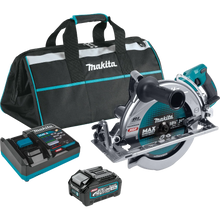 Load image into Gallery viewer, Makita GSR02M1 40V max XGT® Brushless Cordless Rear Handle 10‑1/4" Circular Saw Kit, AWS® Capable (4.0Ah)