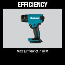 Load image into Gallery viewer, Makita XGH01ZK 18V LXT Lithium-Ion Cordless Heat Gun