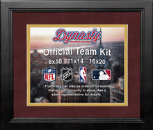 Load image into Gallery viewer, Washington Commanders Custom NFL Football 16x20 Picture Frame Kit (Multiple Colors)