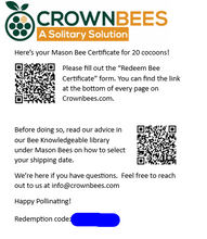 Load image into Gallery viewer, Cabana Bee House &amp; Complete Kit with Bee Certificate