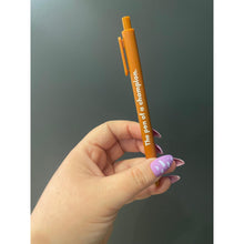 Load image into Gallery viewer, Mastermind Pen Set 🏆 | Gel Click Pen Gift Set | 3 Pens in Caramel