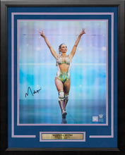 Load image into Gallery viewer, Maxxine Dupri Entrance Autographed 16" x 20" Framed WWE Wrestling Photo