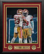 Load image into Gallery viewer, Christian McCaffrey &amp; Deebo Samuel San Francisco 49ers Autographed 16" x 20" Framed Football Photo