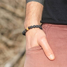 Load image into Gallery viewer, Lava Earth Magic Stone Calming &amp; Grounding Bracelet
