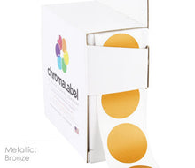 Load image into Gallery viewer, 1&quot; Permanent Round, Color-Code Dots: 1,000/Box