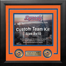Load image into Gallery viewer, New York Mets Custom MLB Baseball 8x10 Picture Frame Kit (Multiple Colors)