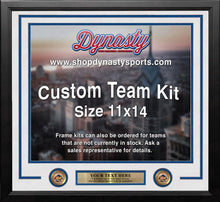 Load image into Gallery viewer, New York Mets Custom MLB Baseball 11x14 Picture Frame Kit (Multiple Colors)