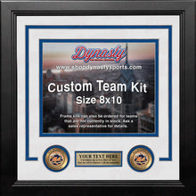 Load image into Gallery viewer, New York Mets Custom MLB Baseball 8x10 Picture Frame Kit (Multiple Colors)