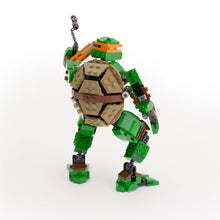 Load image into Gallery viewer, Michelangelo - Custom TMNT Figure made using LEGO parts  - B3 Customs