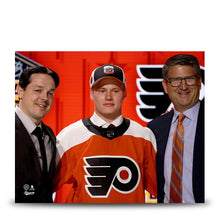 Load image into Gallery viewer, Matvei Michkov Philadelphia Flyers NHL Draft Night 8" x 10" Hockey Photo