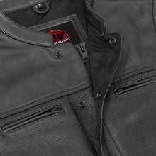 Load image into Gallery viewer, Gravel Ghost™ Lowcut Men’s Leather Motorcycle Vest