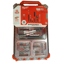 Load image into Gallery viewer, Milwaukee 48-32-4082 100PC SHOCKWAVE(TM) PACKOUT(TM) KIT