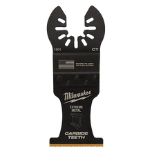 Load image into Gallery viewer, Milwaukee 49-25-1501 Milwaukee® OPEN-LOK™ 1-3/8" TITANIUM ENHANCED CARBIDE TEETH METAL BLADE 1PK