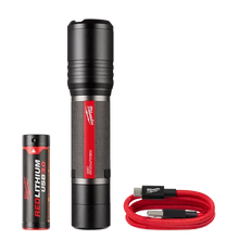 Load image into Gallery viewer, Milwaukee 2162-21 REDLITHIUM USB 2,000L Slide Focus Flashlight