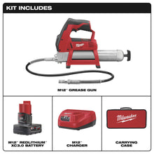 Load image into Gallery viewer, Milwaukee 2446-21XC M12™ Cordless LITHIUM-ION Grease Gun Kit