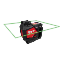 Load image into Gallery viewer, Milwaukee 3631-21 M12™ Green 360° Single Plane Laser Kit