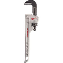 Load image into Gallery viewer, Milwaukee 48-22-7210 10” Aluminum Pipe Wrench