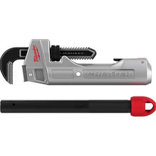 Load image into Gallery viewer, Milwaukee 48-22-7318 CHEATER Aluminum Adaptable Pipe Wrench