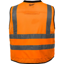 Load image into Gallery viewer, Milwaukee Class 2 High Visibility Orange Performance Safety Vest