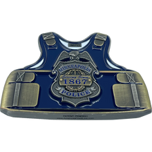 Load image into Gallery viewer, BL17-003 Minneapolis Police Body Armor Challenge Coin Police Officer