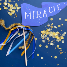 Load image into Gallery viewer, Miracle Hanukkah Party Pennant