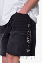 Load image into Gallery viewer, Mojave Denim Shorts - Black
