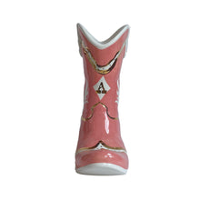 Load image into Gallery viewer, Single Tone Monogrammed Cowboy Boot Vase