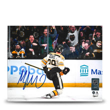 Load image into Gallery viewer, Morgan Geekie Celebration Boston Bruins Autographed 11" x 14" Hockey Photo