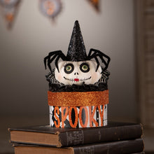 Load image into Gallery viewer, Mrs. Casperita on Box | Halloween Decor | Bethany Lowe
