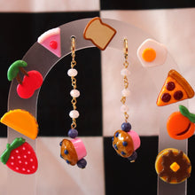 Load image into Gallery viewer, Beaded Muffin Drop Earrings