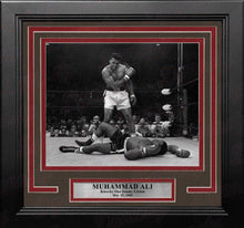 Load image into Gallery viewer, Muhammad Ali Knocks Out Sonny Liston Framed Boxing Photo