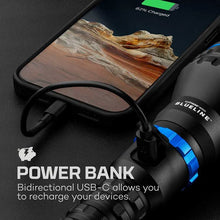 Load image into Gallery viewer, NEBO NEB-FLT-0026 Luxtreme MZ60 Blueline Flashlight