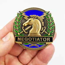 Load image into Gallery viewer, CL3-05 Police Negotiator Challenge Coin LAPD NYPD CPD Minneapolis CHP BSO