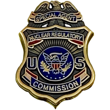Load image into Gallery viewer, CL13-10 Nuclear Commission Regulatory Commission Special Agent metal pin