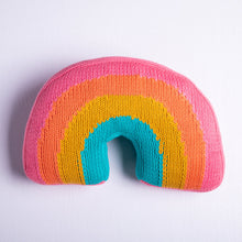 Load image into Gallery viewer, Rainbow Pillow - Bright