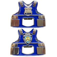 Load image into Gallery viewer, GL09-001 NYPD New York City Police Officer Bottle Opener Challenge Coin