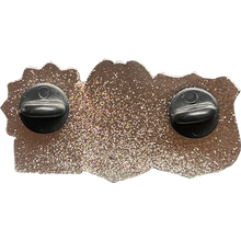 Load image into Gallery viewer, GL15-001 NYPD Officer Sergeant Detective Lapel Pin dual plated 3D top quality