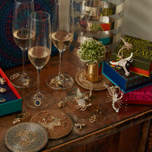 Load image into Gallery viewer, Virgo coasters, set of four