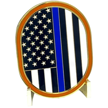 Load image into Gallery viewer, DD-012 LI Nassau County Police Department Long island Dept. Challenge Coin thin blue line NCPD